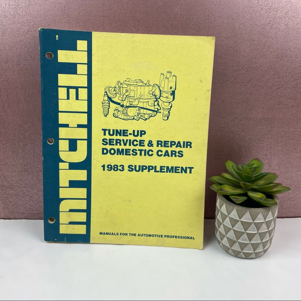 Mitchell Tune Up Service Repair Domestic Cars